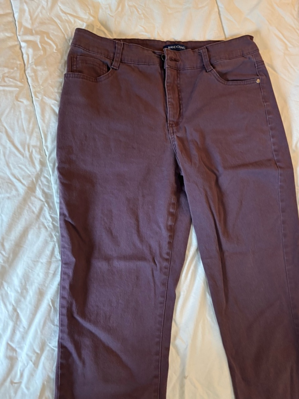 Bandolino Women’s purple Straight-Leg Jeans - Picture 5 of 15